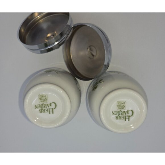 Taste Setters East Porcelain Herb Garden Egg Colder Set - Picture 6 of 9